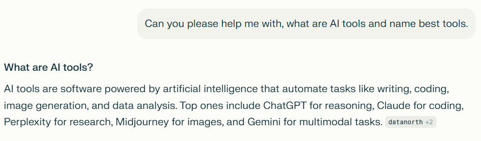 Image showing Perplexity query transformation