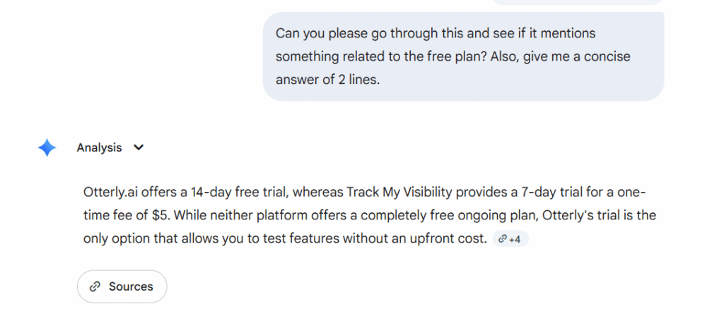 Long text handling of Gemini