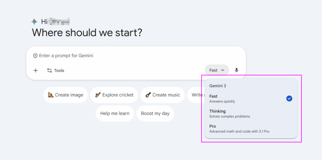 Gemini model versions & architecture
