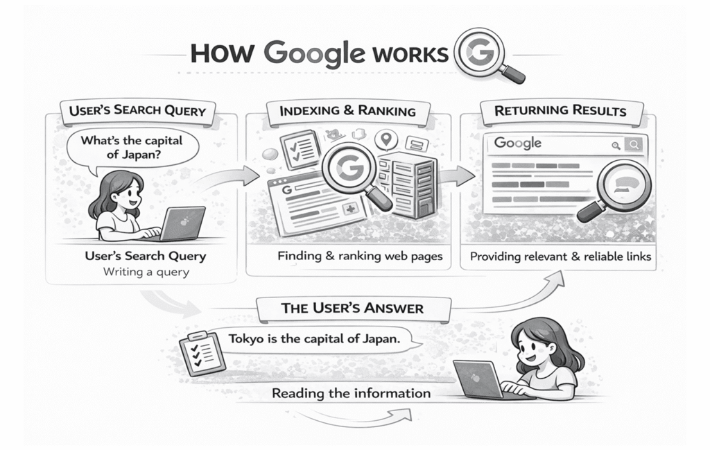 How Google answers the user query
