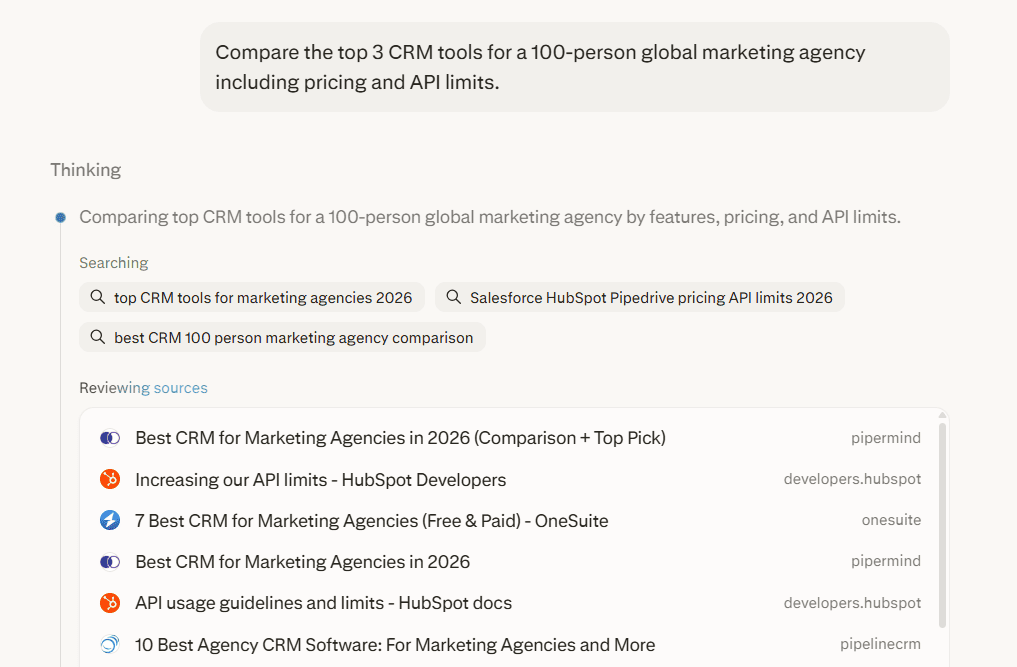 Query Fan-Out Example