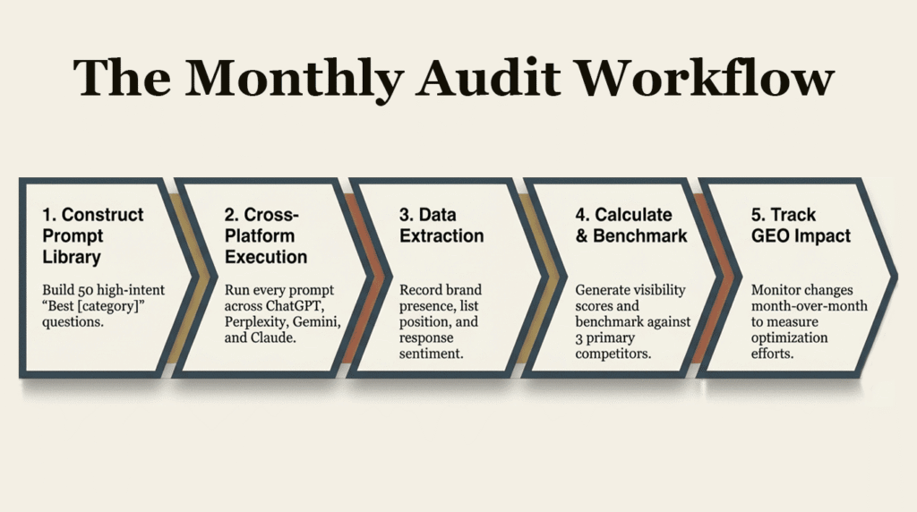 Run Your Monthly Audit for AI Visibility