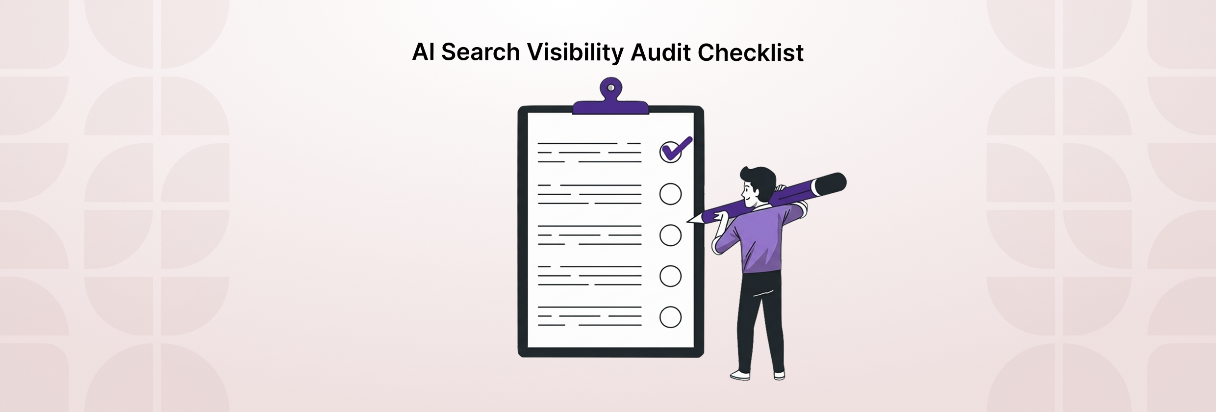 AI Search Visibility Audit Checklist 2026