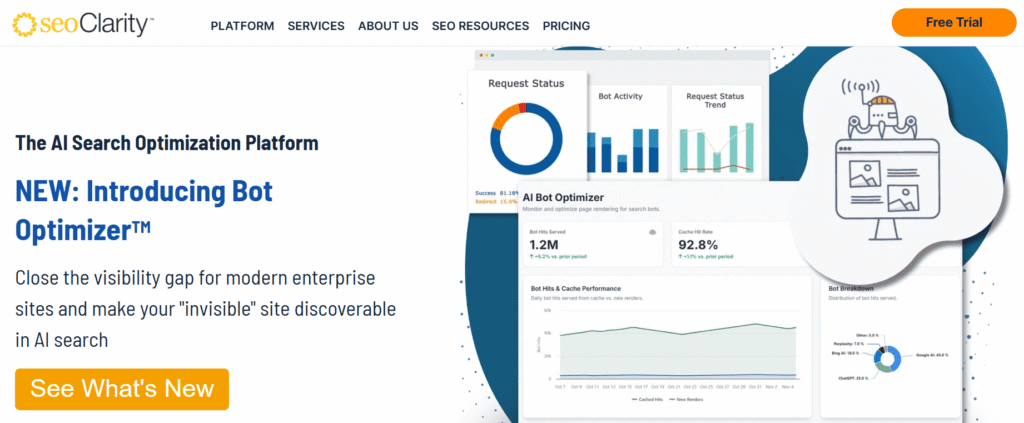 SEOClarity website