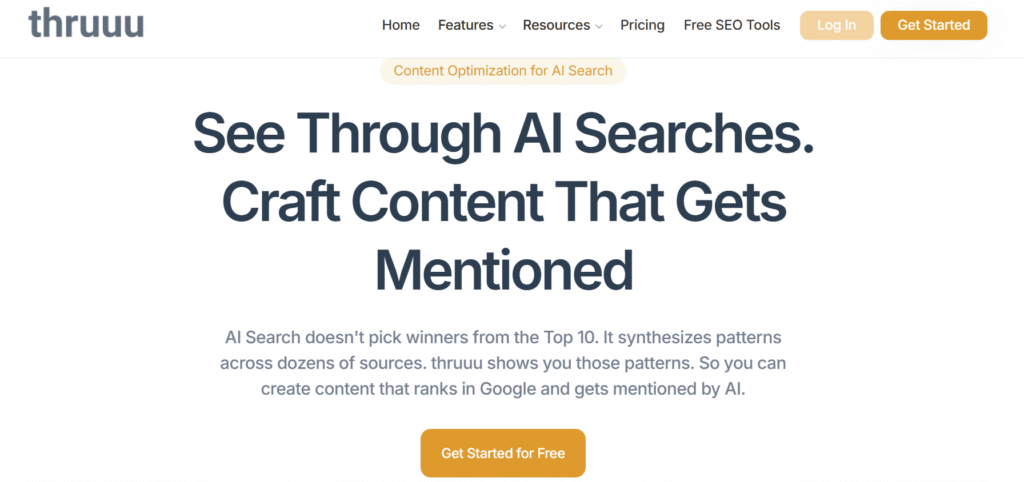 Thruuu website