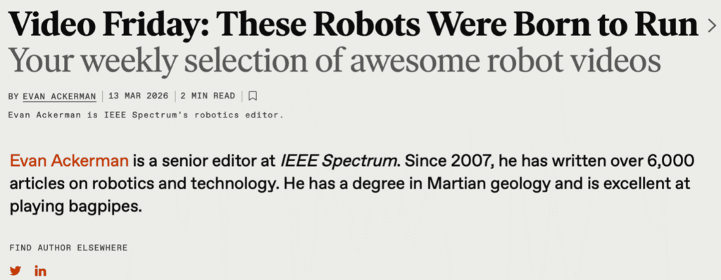 Author bio showing expertise