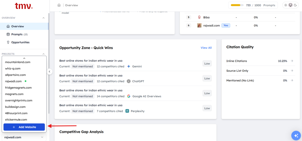 TMV Onboarding Setup